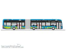 Rietze 77624 - Mercedes-Benz eCitaro G Hagener Straßenbahn, 1:87