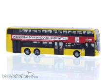 Rietze 78021 - Alexander Dennis Enviro500 BVG - Berlin.de/macht-Schule, 1:87
