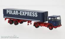 Brekina 78166 - Brekina, MAN F7 PP-SZ, 1968, Polar-Express, 1:87