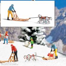 Busch 7817 - Action Set: Hundeschlitten
