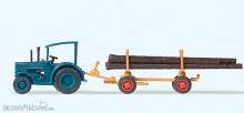 Preiser 79504 - N Hanomag-Schlepper m.Langh.