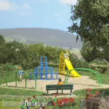 Busch 79830 - Action Set: Spielplatz H0