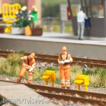 Busch 79921 - Action Set: Rangierer & Wagenmeister, Epoche 5-6