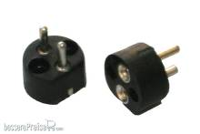 Tams Elektronik 80-10250-05 - BI-Pin-Sockel für Allglaslämpchen
