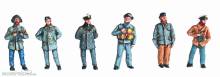 ArtMaster 80.394 - Figurensatz Seeleute I. (6 Figuren)