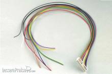 Lenz 80011 - LY011 9 pol. Leiterplatten-Stecker mit Kabel, 200mm ohne NMRA St.
