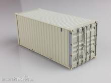 PT Trains 802002 - Container 20´DV tipo Seaco undecorated /weiß