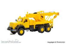 Viessmann 8021 - H0 MAGIRUS DEUTZ 3-achs Bergekran mit Rundumleuchten, Basis, Funktionsmodell