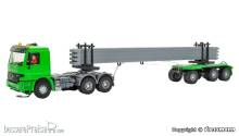 Viessmann 8032 - H0 MB ACTROS 3-achs Zugmaschine mit Betonteilen und Rundumleuchten, Basis, Funktionsmodell