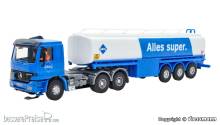 Viessmann 8033 - H0 MB ACTROS 3-achs Zugmaschine mit ARAL Tankauflieger, Basis, Funktionsmodell