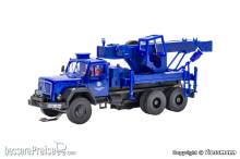 Viessmann 8071 - H0 THW MAGIRUS DEUTZ 3-achs Bergekran, Basis, Funktionsmodell