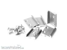 Massoth 8100231 - 8100231 Schienenverbinder G, 15mm, vernickelt (50/Pack)