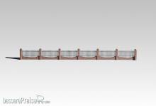 Archistories 815191 - Villenzaun mit Pfeilern [1:220]