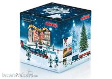 Märklin 081845 - Weihnachts-Startpackung. Güterzug mit Gleisoval und entsprechender Stromversorgung