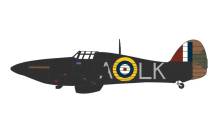 OXFORD Aviation 81AC105 - Hawker Hurricane Mk1 - 87 Sqn, S/L Ian Gleed, Colerne 1941