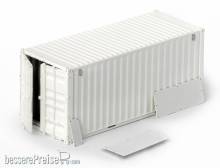 PT Trains 820000W - Container 20´DV für Baustelle Weiß RAL 9003