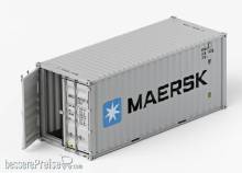 PT Trains 820003.1 - Container 20´DV MAERSK (MRKU8585826)