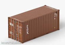 PT Trains 8210008 - Container 20´DV TEX (TEMU1026946)