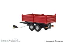 Viessmann 8214 - H0 Tandem Kipper, rot, Funktionsmodell