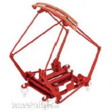 Sommerfeldt 822 - H0 Stromabnehmer Typ FS 52 rot (Paar)