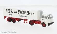 Brekina 82255 - Brekina, Henschel F 161 S Koffer-SZ, 1967, Gebr. van Zwamen, 1:87