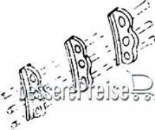 Weinert 8270 - Regelstangenhalter, dreifach, für Baureihe 01 Neubaukessel
