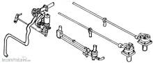 Weinert 8305 - Sicherheitsventile (Ackermann) mit Leitungen, Dampfpfeife mit Leitungen