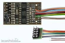 Doehler und Haass SD22A-2 - Fahrzeugsounddecoder SD22A für SX1, SX2, DCC und MM