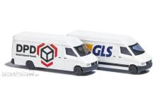 Busch 8308 - Paketdienstfahrzeug-Set