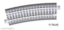 Tillig 83772 - Bettungsgleis grau H0m/TT