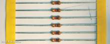 Tams Elektronik 84-11176-10 - Kohleschichtwiderstände 22 kOhm (22 K), 0207, 0,25W, 5 %