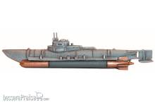 ArtMaster 84.002 - Klein U-Boot Biber mit Verladung als Ladegut N