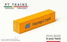 PT Trains 840018 - Container 40’HC HAPAG LLOYD (FANU1483086)