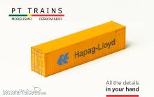 PT Trains 840018.1 - Container 40’HC HAPAG LLOYD (FANU1400796)