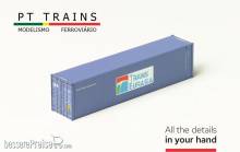PT Trains 840401.1 - Container 40´HC TRANS EURASIA (CICU1041192)