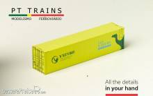 PT Trains 840402.1 - Container 40´HC YIXINOU (YXEU1800370)