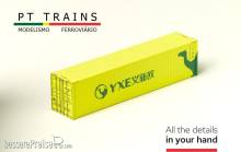 PT Trains 840402.2 - Container 40´HC YIXINOU (YXEU1802305)