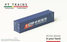PT Trains 840405.1 - Container 40´HC China Railways TBJU7428450
