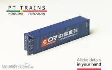 PT Trains 840405.2 - Container 40´HC China Railways TBJU7406574