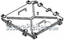 Weinert 84291 - Vorwärmerdeckel für Baureihe 03.10 DR Rekokessel