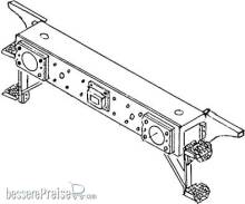 Weinert 8508 - Einheitspufferbohle mit Aufstiegstritten