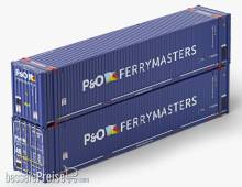 PT Trains 8510008 - 45ft HC Container P&O FERRYMASTERS FMBU0089008