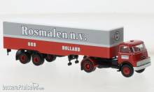 Brekina 85232 - DAF DO 2000 Koffer-SZ, grau/r