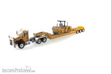 Diecast Masters 85601c - CAT CT660 Day Cab Tractor & KL120 Low-Profile HDG Trailer with CB-534D