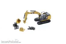Diecast Masters 85636 - Caterpillar 320F w tools Bagger mit extra Werkzeuge