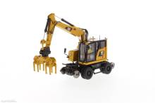 Diecast Masters 85662 - Caterpillar M323F Rail Zweiwegenbagger (Cat gelb)