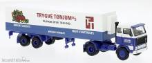 Brekina 85679 - Volvo F 89 Koffer-SZ, Langtransport - Trigve Tonjum, 1972