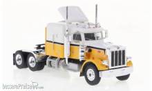 Brekina 85717 - Brekina, Peterbilt 359, weiss/dunkelgelb, 1973, 1:87