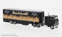 Brekina 85859 - Brekina, Ford CLT 9000 Renntransport-SZ, 1978, Born to be wild, 1:87