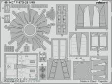Eduard Accessories 491407 - 1/48 P-47D-25 1/48